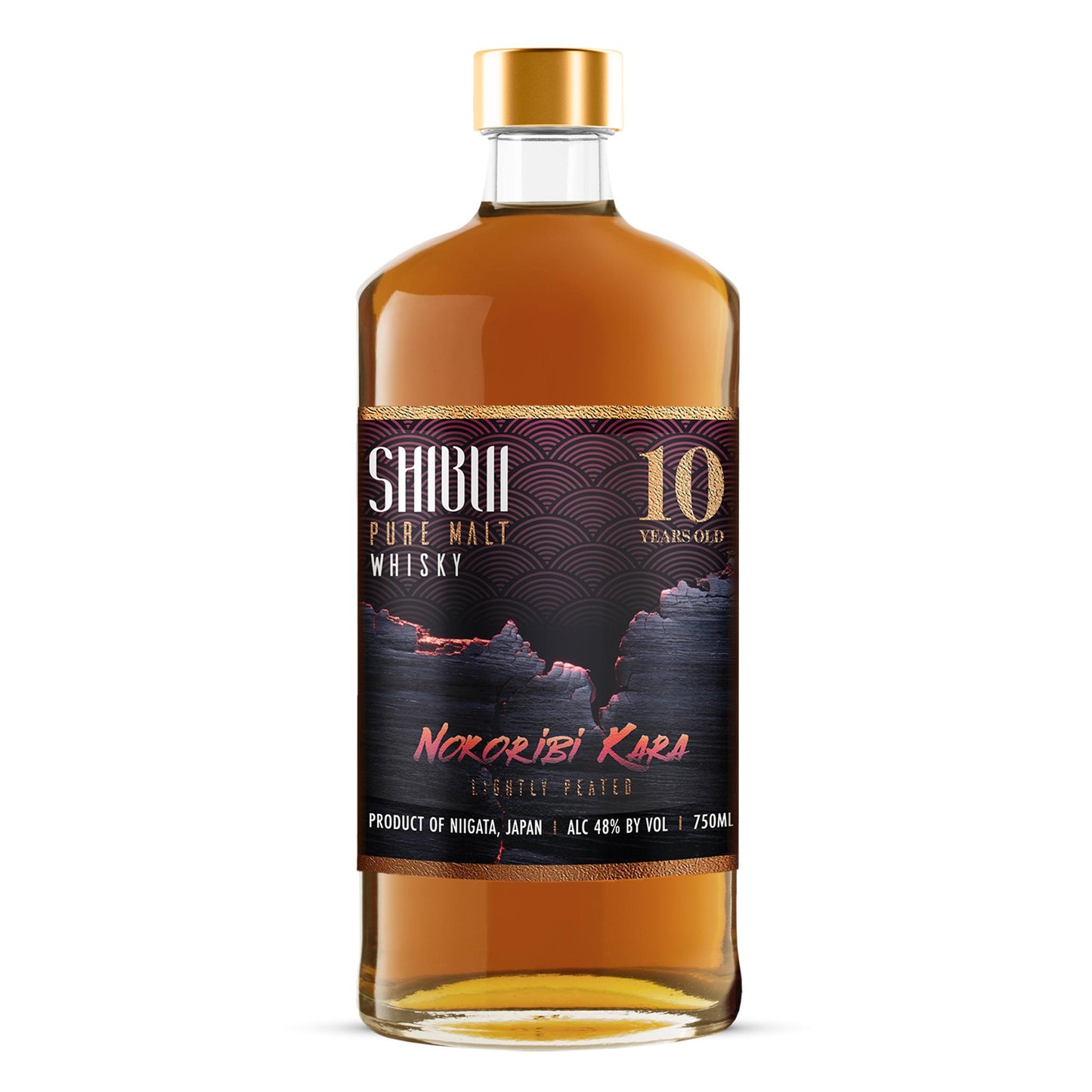 Shibui Pure Malt Whisky Nokoribi Kara Lightly Peated 10 Yr - Liquor Geeks