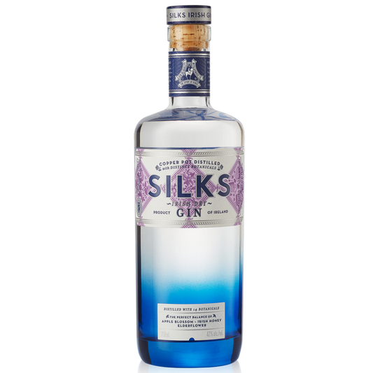 Silks Irish Dry Gin - Liquor Geeks