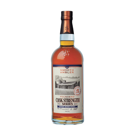 Smooth Ambler Straight Bourbon Founders Cask Strength Series - Liquor Geeks