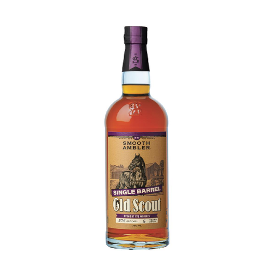 Smooth Ambler Straight Rye Whiskey Old Scout Rye Single Barrel 3 Yr - Liquor Geeks