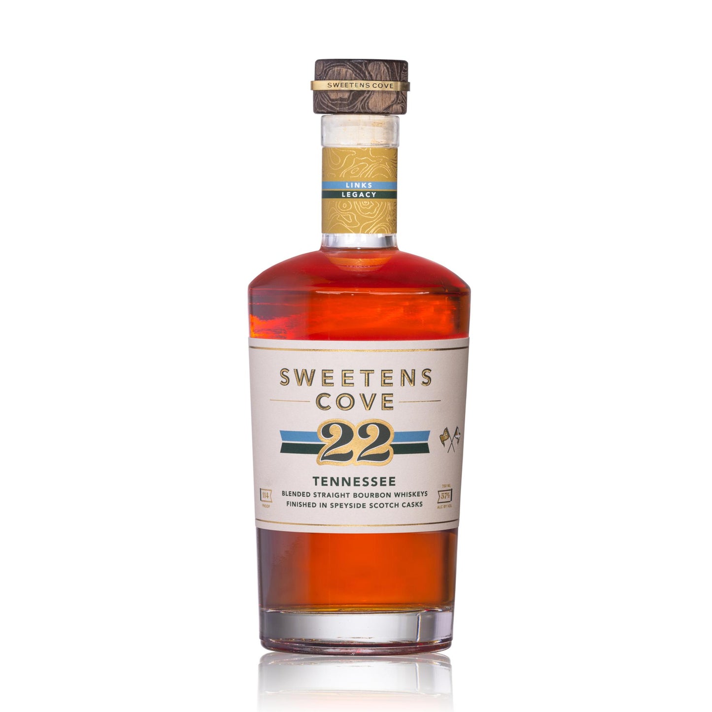 Sweetens Cove Blended Bourbon 22 Finished In Speyside Scotch Casks 10 Yr - Liquor Geeks