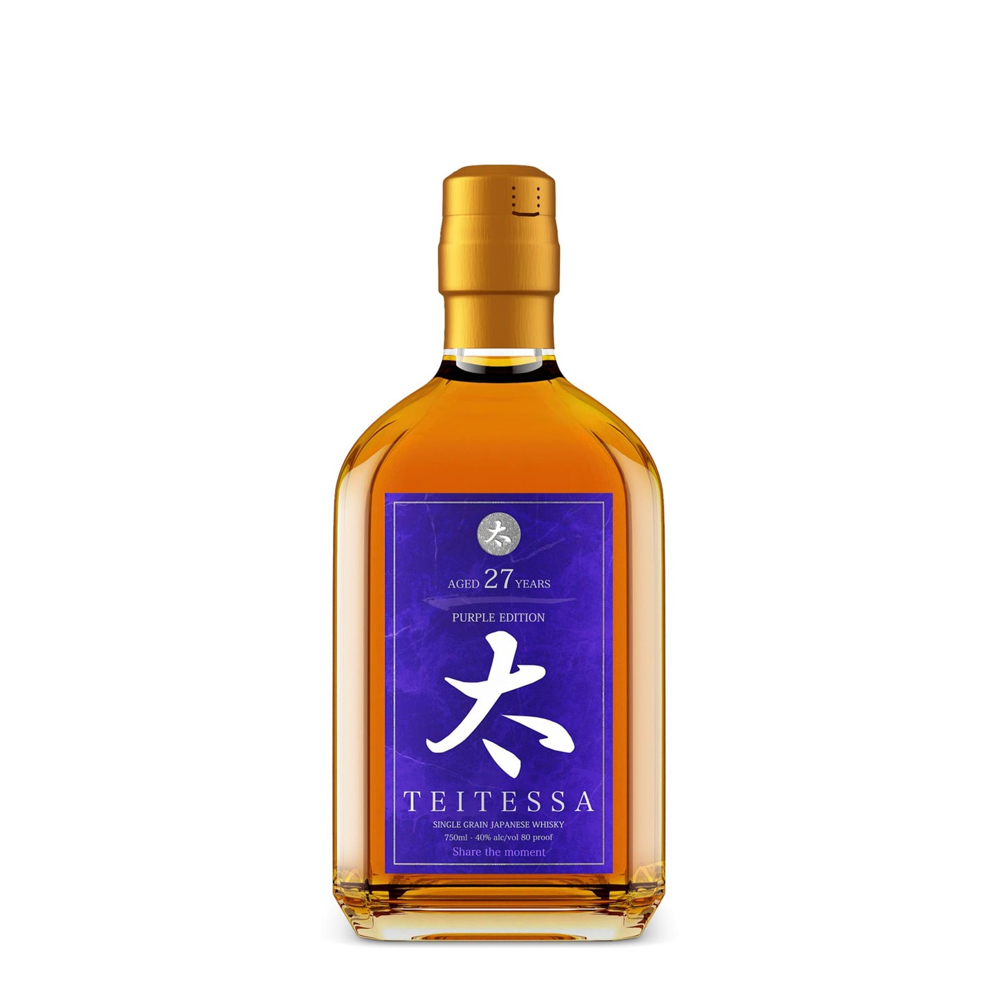 Teitessa Single Grain Japanese Whisky Purple Edition 27 Yr - Liquor Geeks
