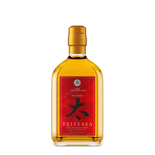 Teitessa Single Grain Japanese Whisky Red Edition 25 Yr - Liquor Geeks