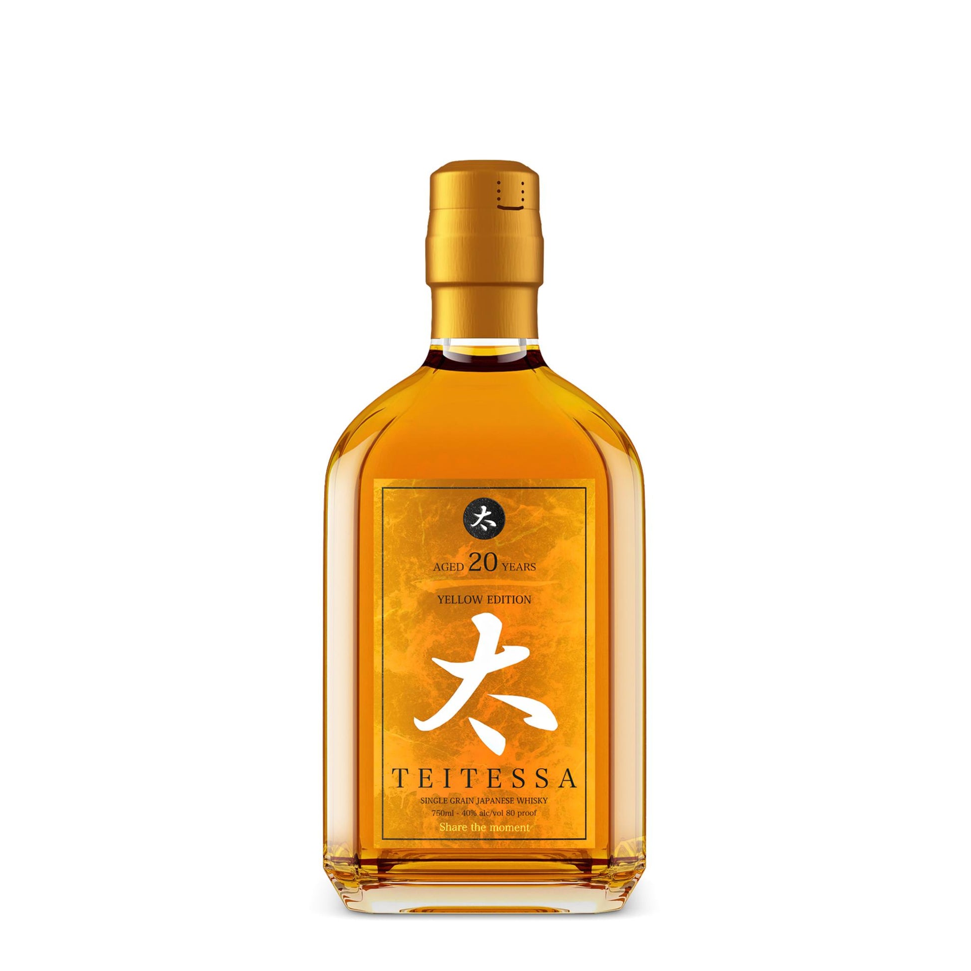 Teitessa Single Grain Japanese Whisky Yellow Edition 20 Yr - Liquor Geeks