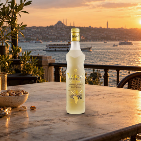 Tekirdag Raki Rakisi Gold Series bosphorus terrace - Liquor Geeks