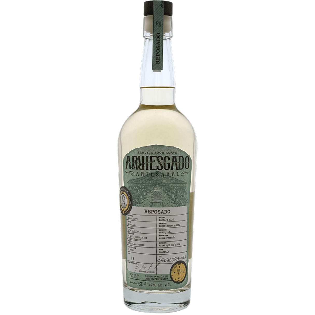 Tequila Arriesgado Reposado