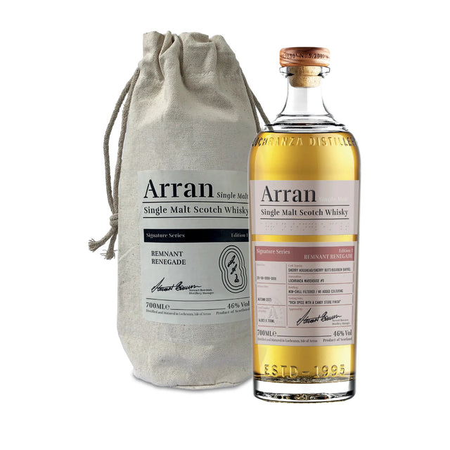 The Arran Malt Single Malt Scotch Signature Series Edition 1 Remnant Renegade - Liquor Geeks