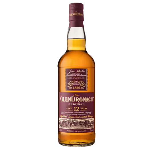The GlenDronach 12 Year Old Single Malt Scotch Whiskey - Liquor Geeks