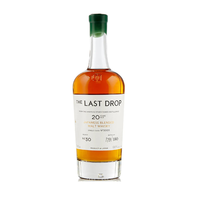 The Last Drop 20 Year Old Japanese Blended Malt Whiskey - Liquor Geeks