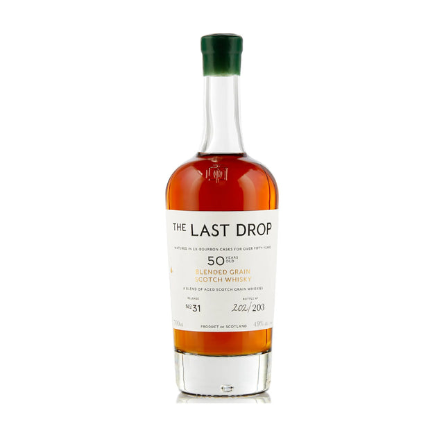 The Last Drop 50 Year Old Blended Grain Scotch Whiskey - Liquor Geeks