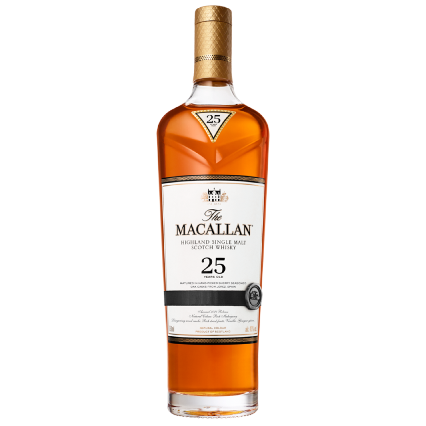 The Macallan 25 Year Old Single Malt Scotch Whiskey - Liquor Geeks