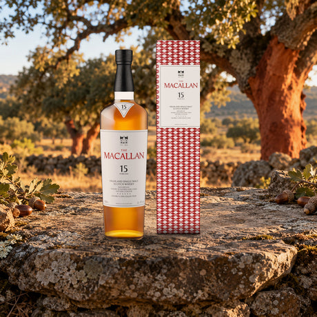 The Macallan Double Cask 15 Years Old Single Malt Scotch Whiskey dehesa cork oak - Liquor Geeks