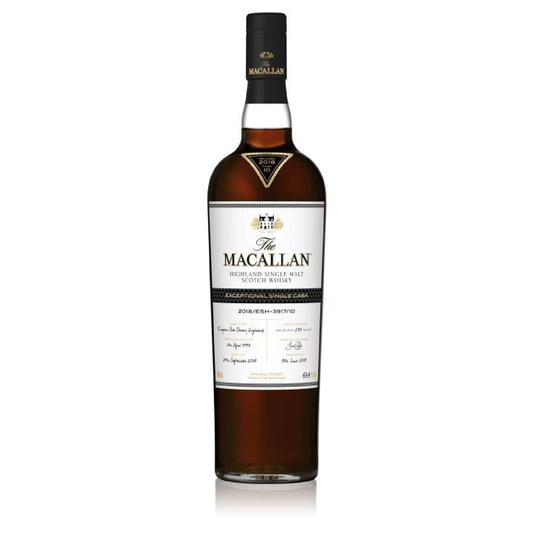 The Macallan Exceptional Single Cask 2018 - 3917 Single Malt Scotch Whiskey - Liquor Geeks