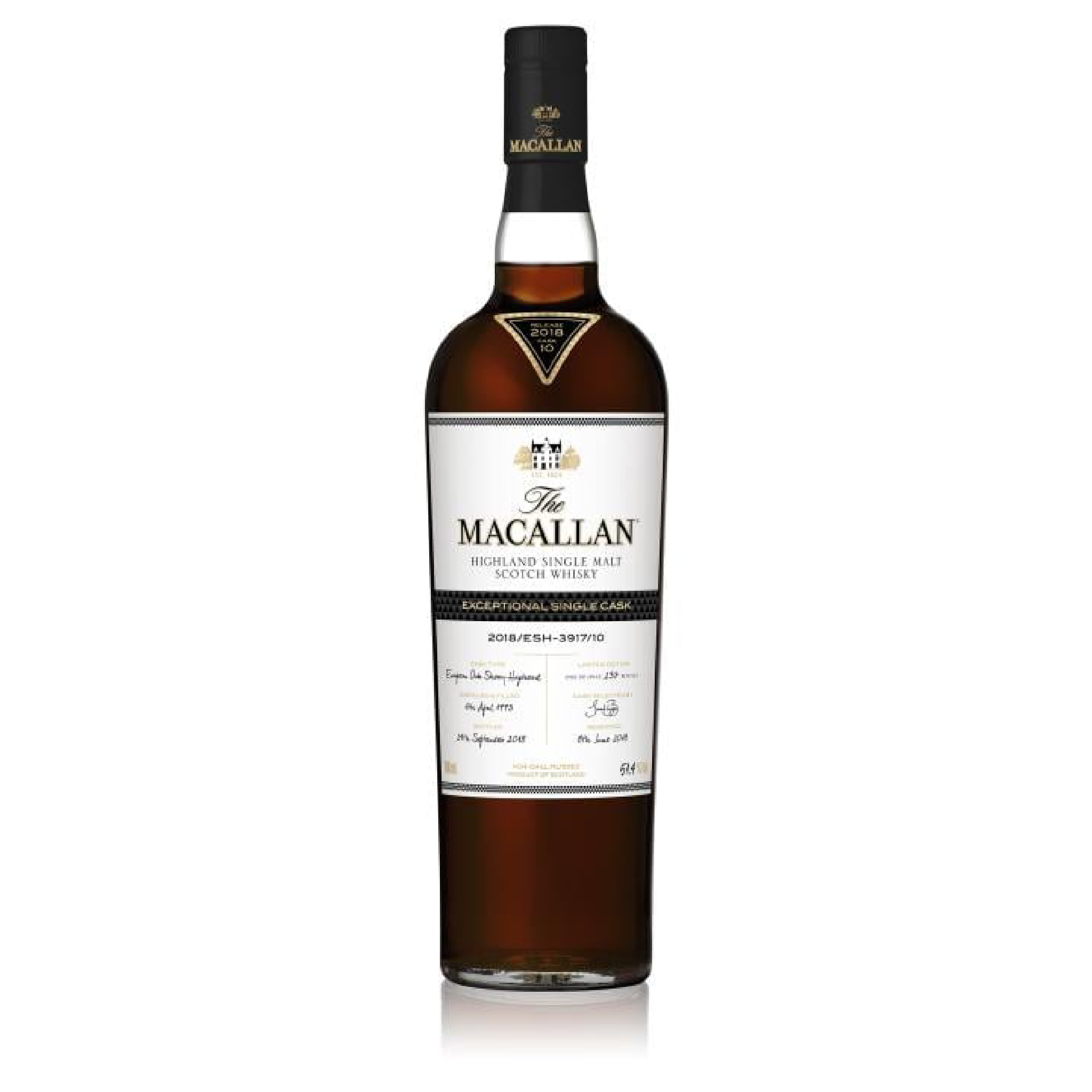 The Macallan Exceptional Single Cask 2018 - 3917 Single Malt Scotch Whiskey - Liquor Geeks