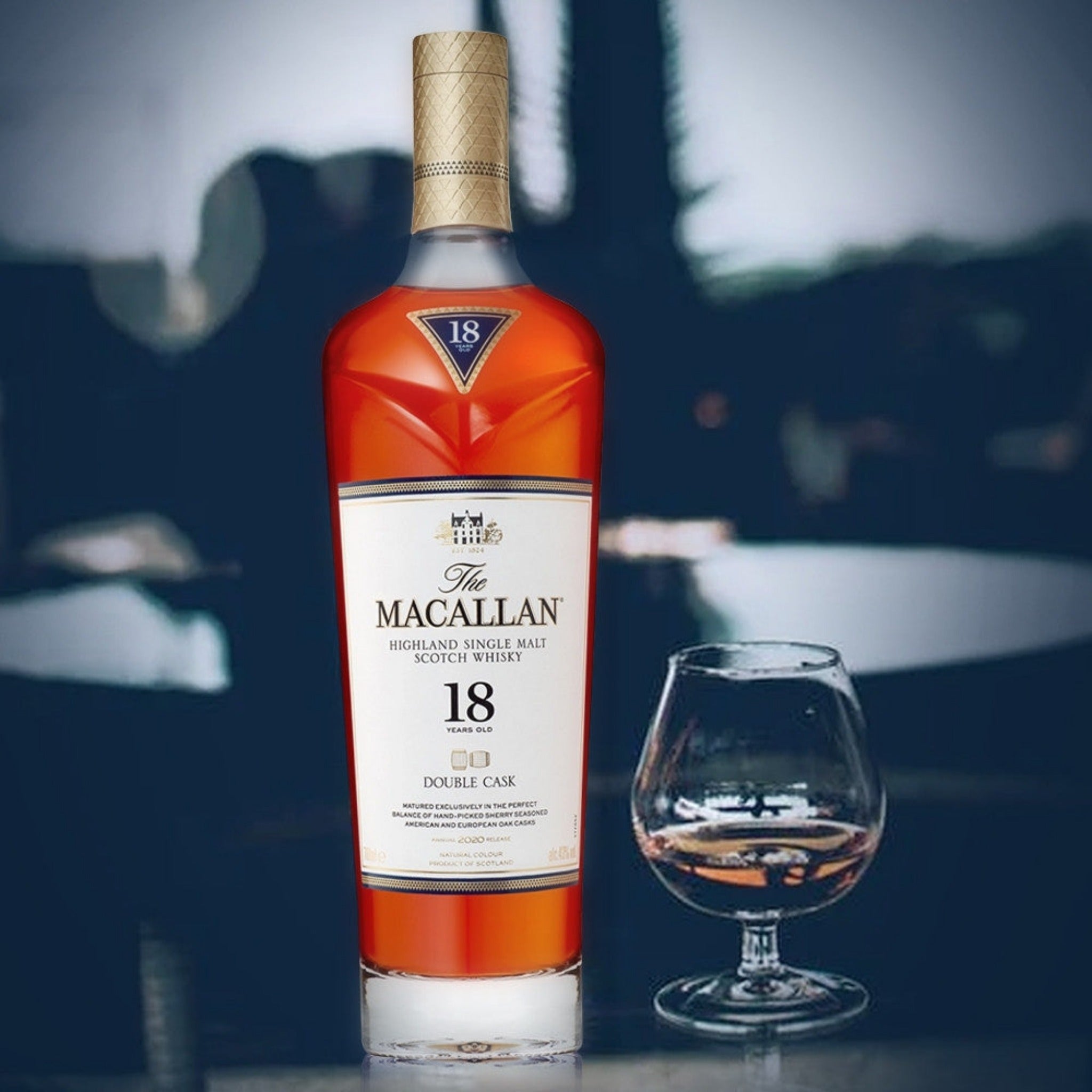 Macallan 18 Yr Double Cask Highland Single Malt Scotch Whisky