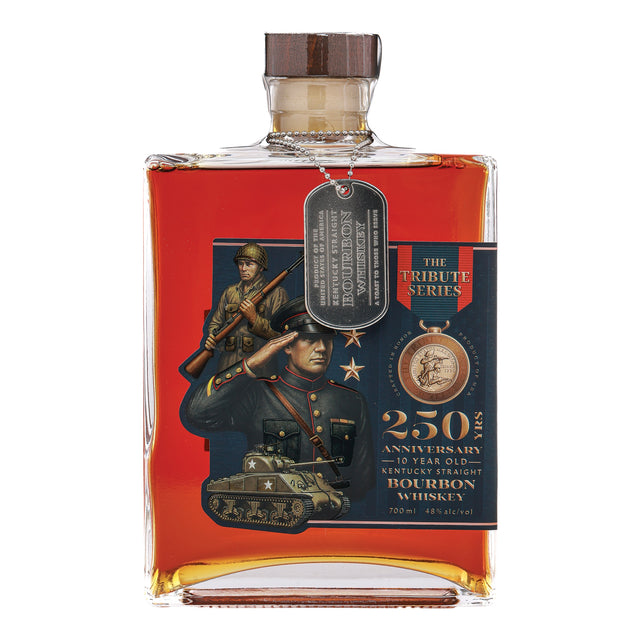 The Tribute Series 250th Anniversary Marines Edition 10 Year Kentucky Straight Bourbon Whiskey 700mL