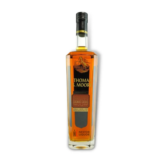 Thomas S. Moore Straight Bourbon Extended Cask Finish Cognac Casks - Liquor Geeks