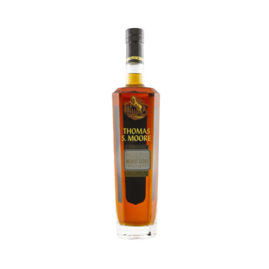 Thomas S. Moore Straight Bourbon Extended Cask Finish Merlot Casks - Liquor Geeks