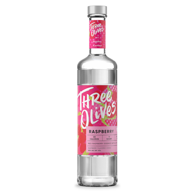 Three Olives Raspberry Vodka - Liquor Geeks