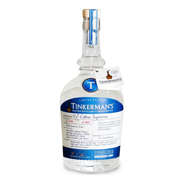 Tinkerman's Citrus Supreme Gin