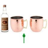 Tito's Moscow Mule Kit — Bottle, 2 Copper Mugs & Lime Press