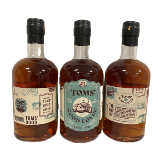 Toms' Good Lovin' Rye Whiskey - Liquor Geeks