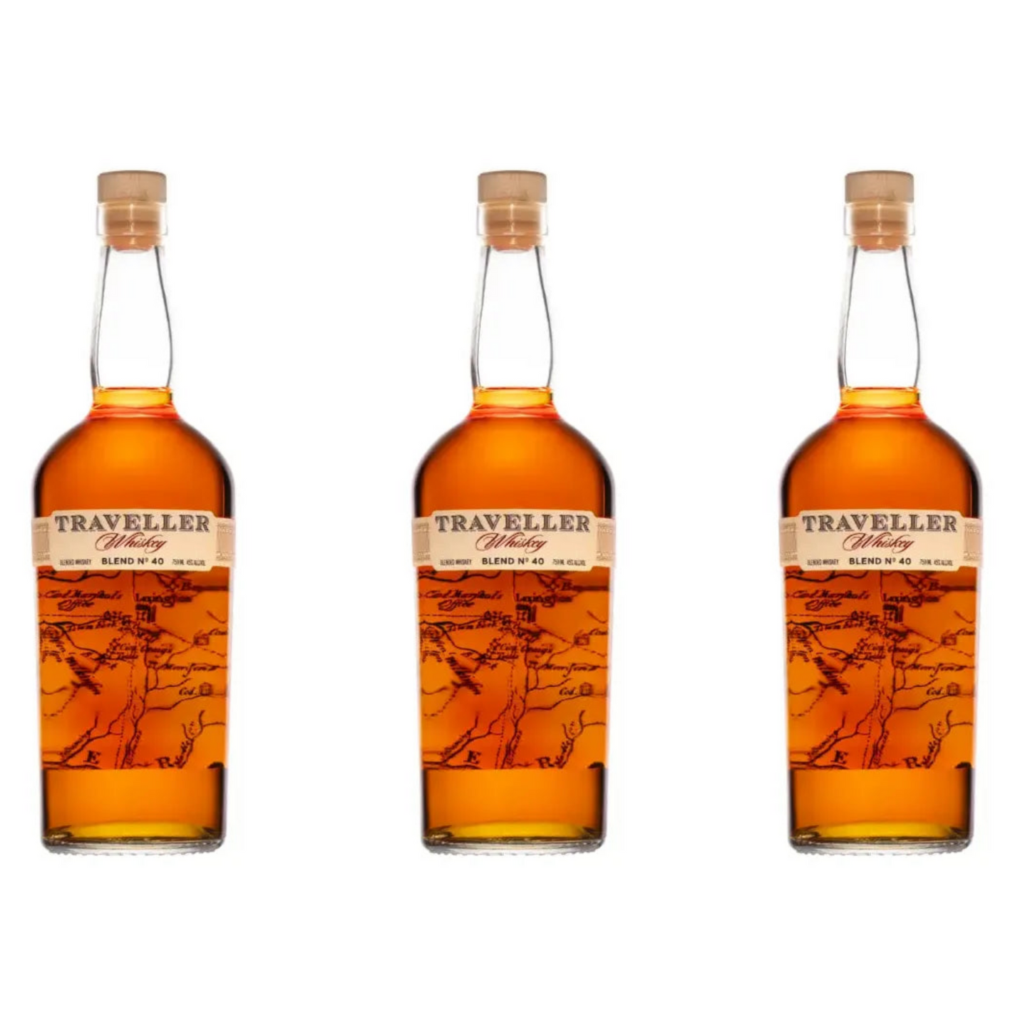 Traveller Blend No. 40 Whiskey by Chris Stapleton 3-Pack - Liquor Geeks