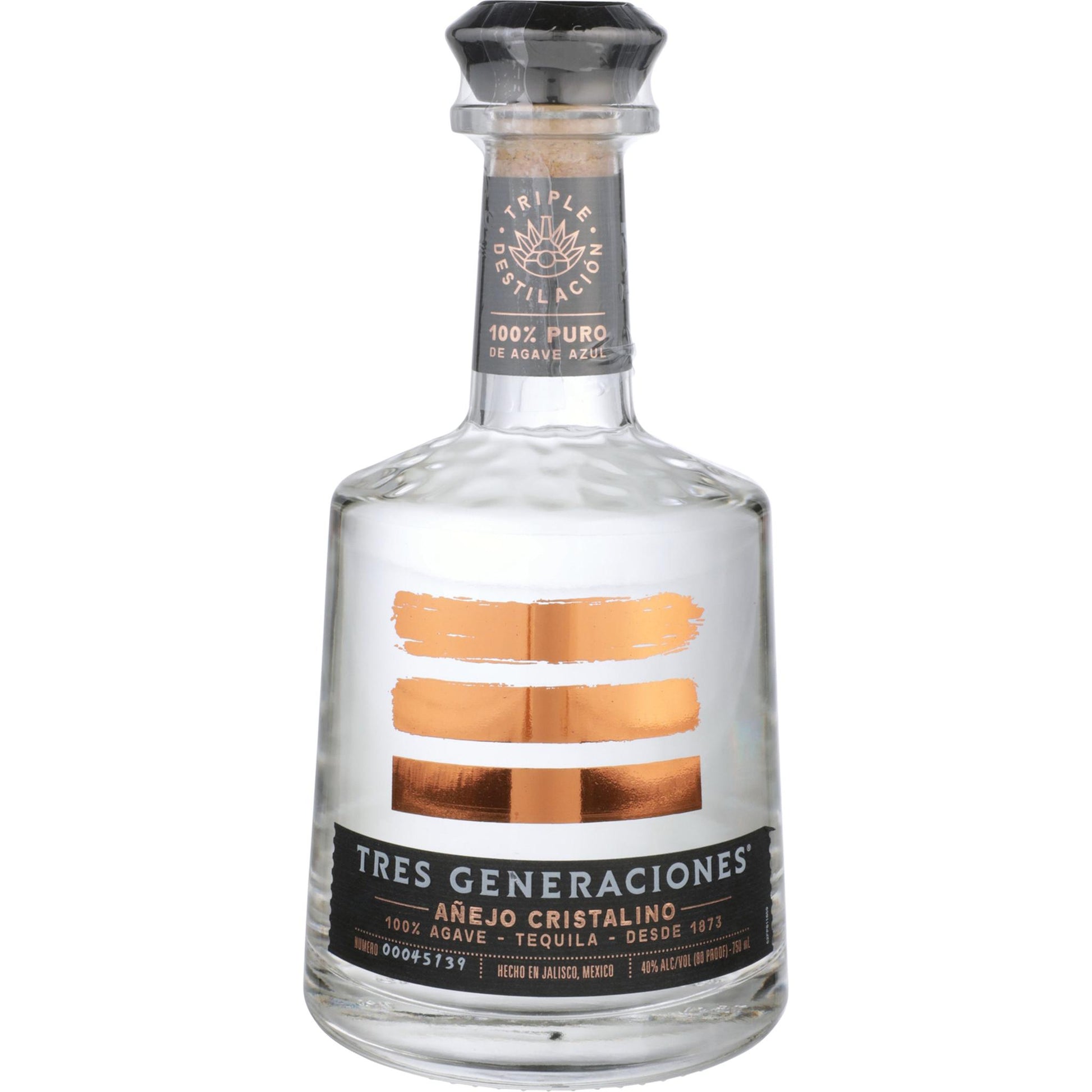 Tres Generaciones Tequila Anejo Cristalino - Liquor Geeks