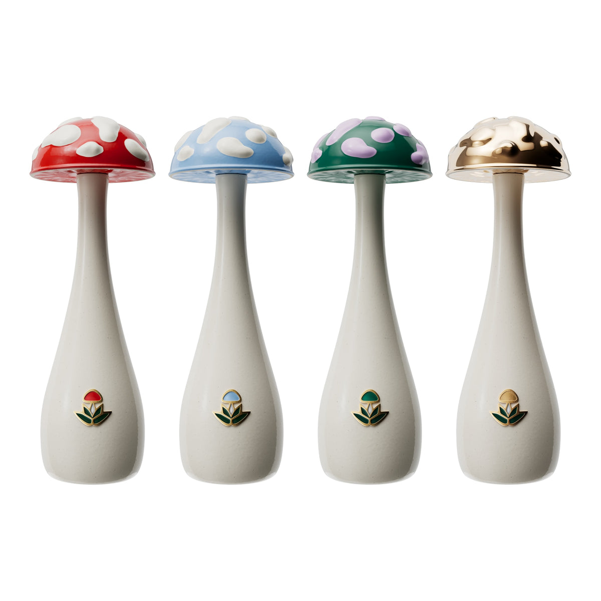 Tropa Tequila Reposado collectible caps: Scarlet, Skye, Moss and Midas