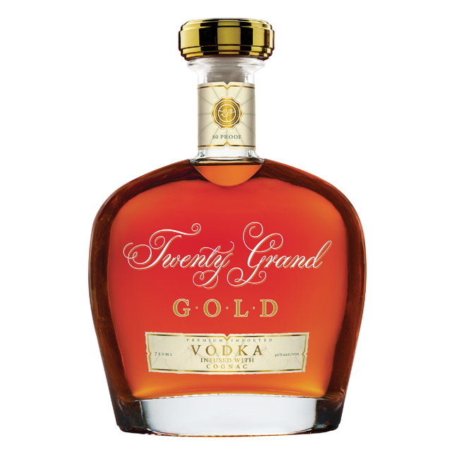 Twenty Grand Gold Vodka Infused with Cognac - Liquor Geeks