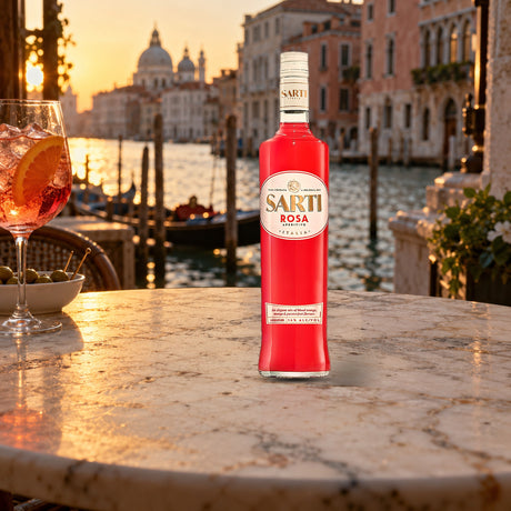 Sarti Rosa Aperitivo 700mL venice spritz bar - Liquor Geeks