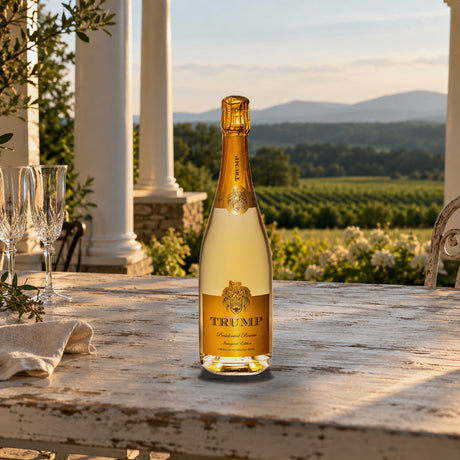Trump Sparkling Wine Presidential Reserve Inaugural Edition Monticello veranda - Liquor Geeks