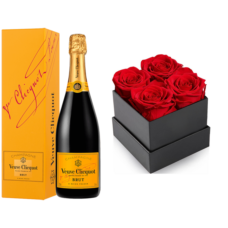 Veuve Clicquot Brut ギフトボックス入り VEUVE CLICQUOT BRUT Champagne With Cooler Gift Box 750ml – Hi Proof