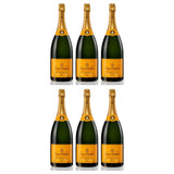 Veuve Clicquot Champagne Brut Yellow Label W/ Ice Jacket 6-Pack