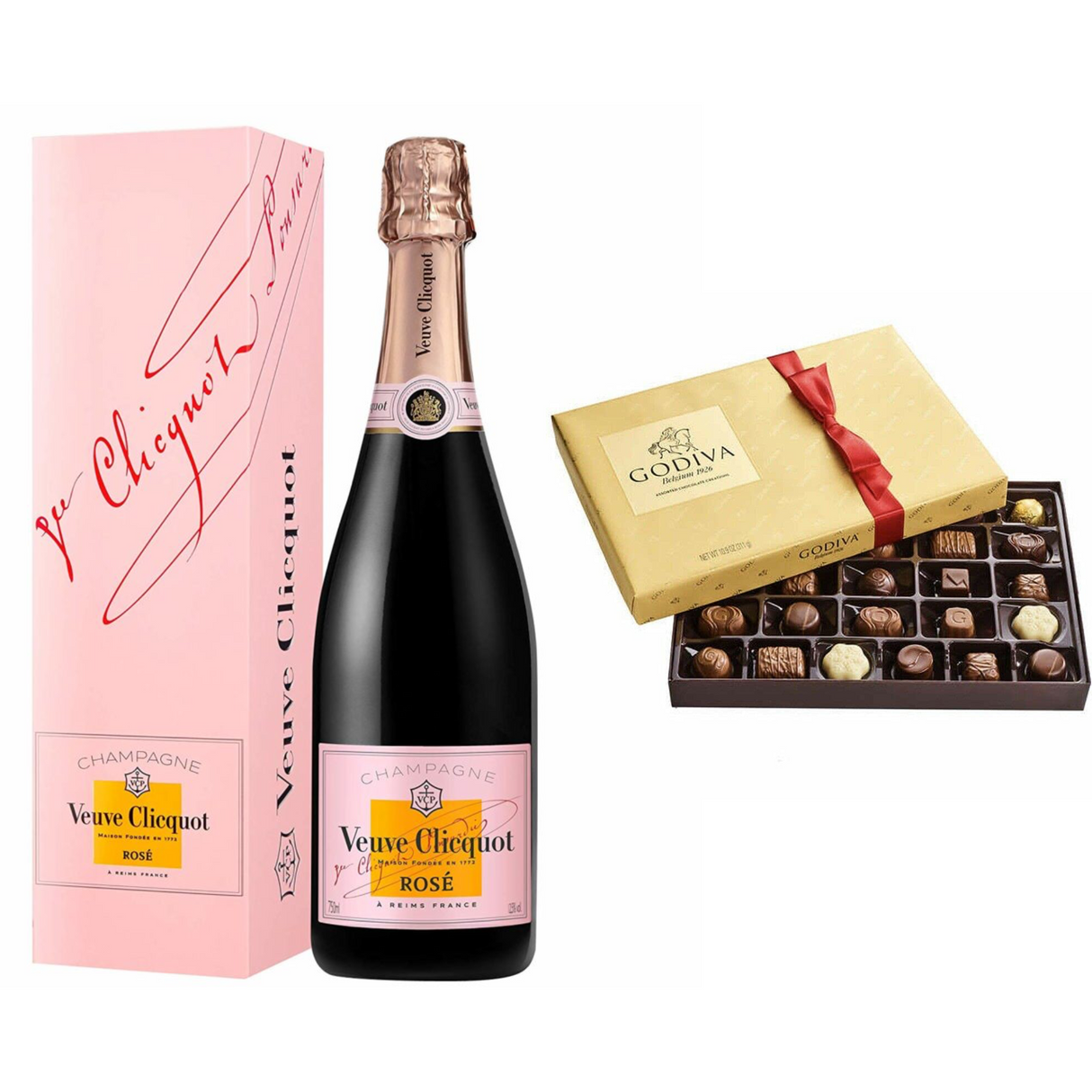 Veuve Clicquot Rose With Gift - Liquor Geeks