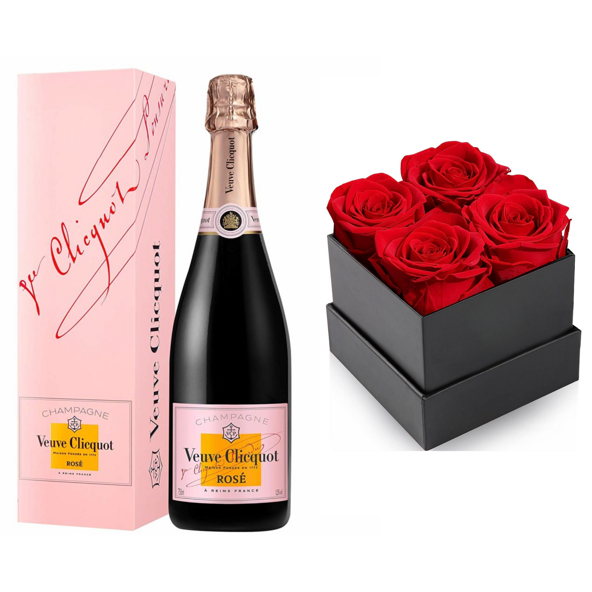 Veuve Clicquot Rose With Gift - Liquor Geeks