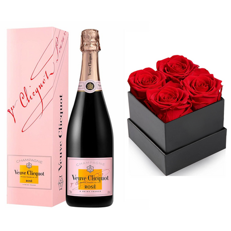 Veuve Clicquot Rose With Gift - Liquor Geeks