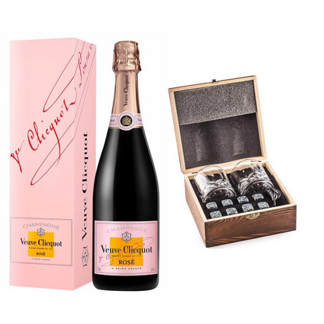 Veuve Clicquot Rose With Gift - Liquor Geeks