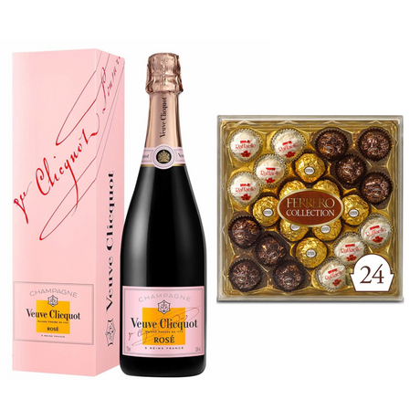 Veuve Clicquot Rose With Gift - Liquor Geeks