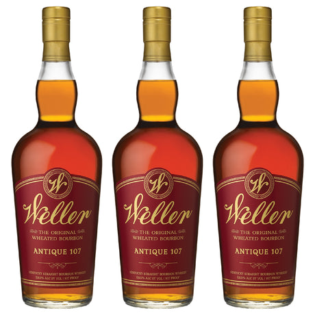 W.L. Weller Antique Wheated Kentucky Straight Bourbon Whiskey 3-Pack
