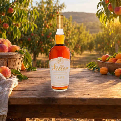 Weller C.Y.P.B. Original Wheated Straight Bourbon Whiskey peach orchard - Liquor Geeks