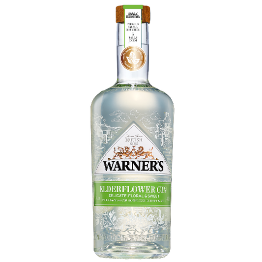 Warners Elderflower Gin - Liquor Geeks