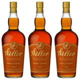 W.L. Weller Single Barrel Kentucky Straight Bourbon Whiskey 3-Pack