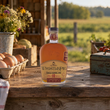 Whistlepig Straight Rye Whiskey Single Barrel 10 Year honor farm stand - Liquor Geeks