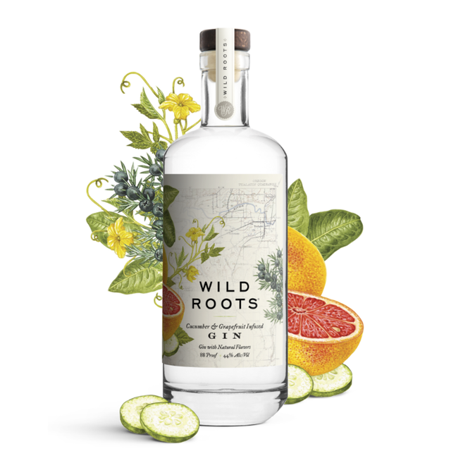 Wild Roots Gin Cucumber And Grapefruit - Liquor Geeks