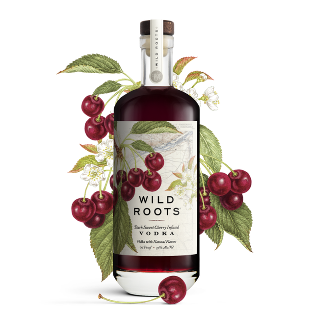 Wild Roots Vodka Dark Sweet Cherry - Liquor Geeks