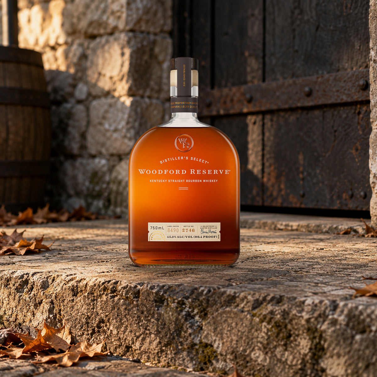 Woodford Reserve Kentucky Straight Bourbon Whiskey limestone warehouse step - Liquor Geeks