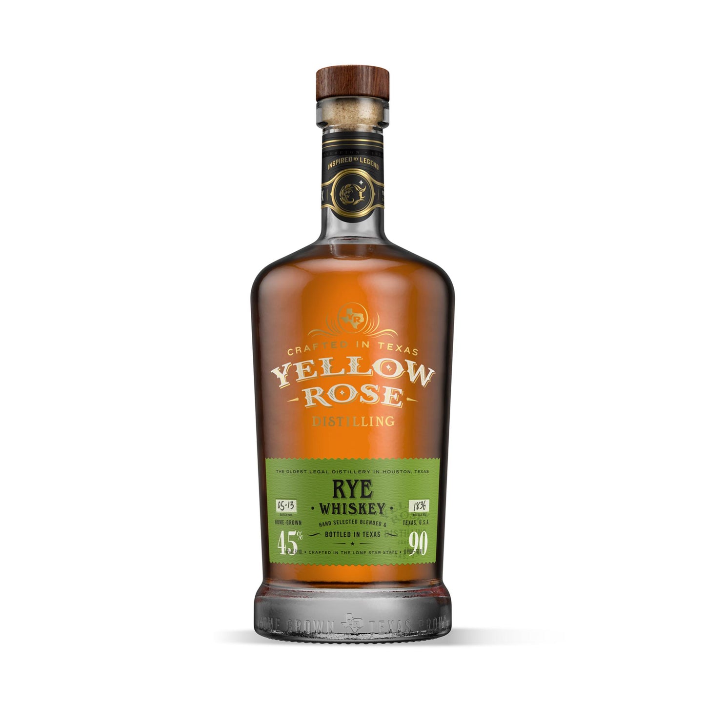 Yellow Rose Distilling Rye Whiskey - Liquor Geeks