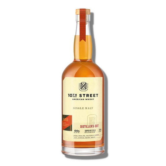 10th Street American Whiskey Peated Single Malt Cask Strength Distiller's Cut - Liquor Geeks
