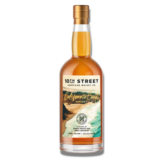 10th Street Blended American Whiskey California Coast Premium - Liquor Geeks